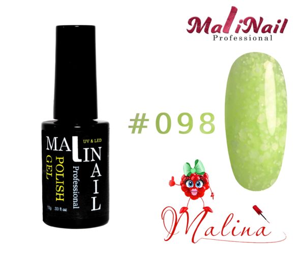 image Гель - лак MaliNail Pro #098