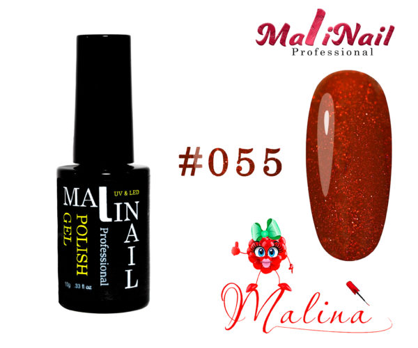 image Гель - лак MaliNail Pro #055