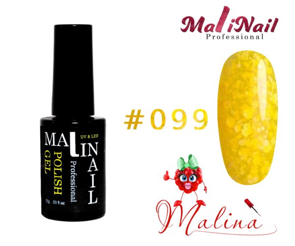 image Гель - лак MaliNail Pro #099