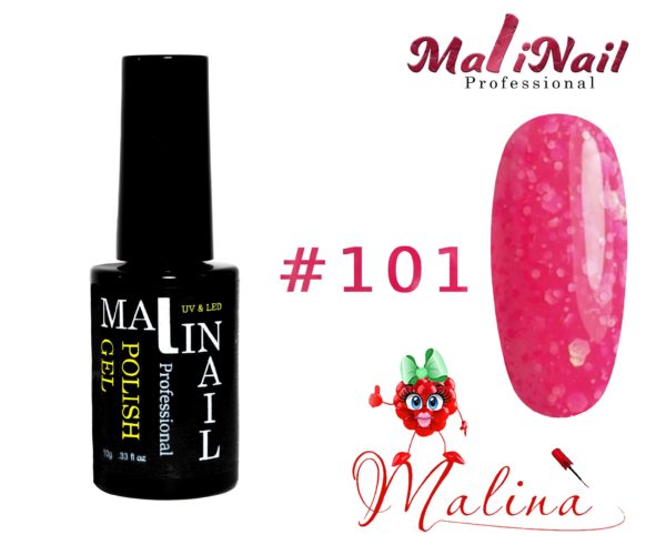 image Гель - лак MaliNail Pro #101