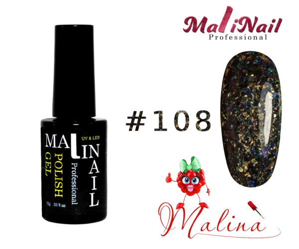 image Гель - лак MaliNail Pro #108