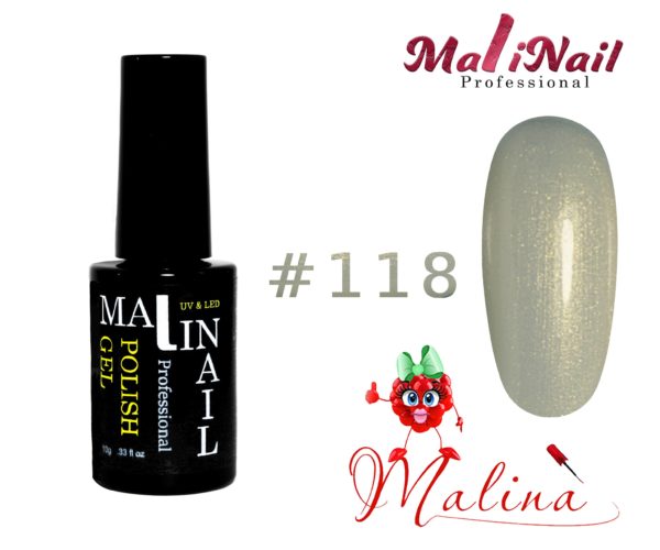 image Гель - лак MaliNail PRO #118