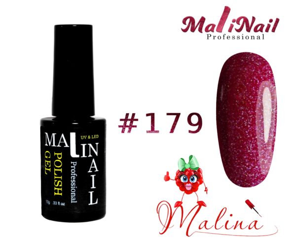 image Гель лак MaliNail PRO #179